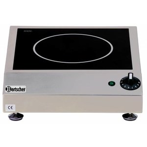 Bartscher Countertop Electric Hob with 1 Hot Zone, 2,3 kW Bartscher Countertop Electric Hob with 1 Hot Zone, 2,3 kW