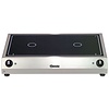 Bartscher Countertop Electric Hob with 2 Hot Zones obok siebie, 6 kW Bartscher Countertop Electric Hob with 2 Hot Zones obok siebie, 6 kW