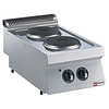 Diamond Countertop Electric Cooker with 2 Round Hot Plates, 5,2 kW
