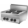 Bartscher Countertop Electric Cooker with 4 Round Hot Plates  ø 150 i 220 mm, 8,2 kW