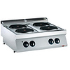 Diamond Countertop Electric Cooker with 4 Round Hot Plates, 10,4 kW