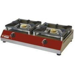 Diamond Countertop Gas Cooker with 2 Burners, 8600 kcal / h Diamond Countertop Gas Cooker with 2 Burners, 8600 kcal / h