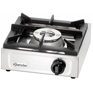 Bartscher Countertop Gas Cooker with 1 Burner, 6,5 kW Bartscher Countertop Gas Cooker with 1 Burner, 6,5 kW