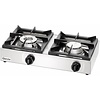 Bartscher Countertop Gas Cooker with 2 Burners One by One, 11 kW Bartscher Countertop Gas Cooker with 2 Burners One by One, 11 kW