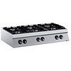 Diamond Countertop Gas Cooker with 6 Burners, 37840 kcal / h