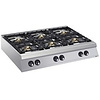 Diamond Countertop Gas Cooker with 6 Burners, 51600 kcal / h