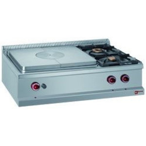Diamond Countertop Gas Cooker with 2 Burners and Cooking Hob, 19780 kcal / h Diamond Countertop Gas Cooker with 2 Burners and Cooking Hob, 19780 kcal / h