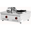 Diamond Countertop Gas Wok Cooker z 2 Burners, 22356 kcal / h