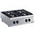 Diamond Countertop Gas Cooker with 4 Burners, 18920 kcal / h