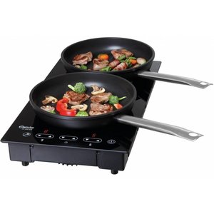 Bartscher Built-in Induction Cooker with 2 Hotplates, 3 kW Bartscher Built-in Induction Cooker with 2 Hotplates, 3 kW