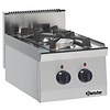 Bartscher Countertop Gas Cooker with 2 Burners, 9,5 kW