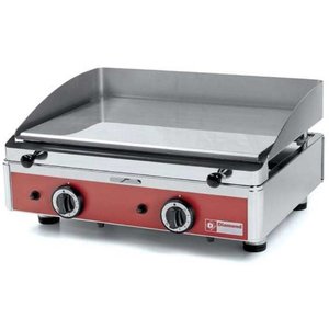 Diamond Countertop Gas Griddle 555 x 400 mm, Smooth, Chromed, 2 Heating Zones, 4990 kcal/h Diamond Countertop Gas Griddle 555 x 400 mm, Smooth, Chromed, 2 Heating Zones, 4990 kcal/h