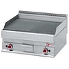 Diamond Countertop Gas Cast Iron Griddle 695 x 520 mm, Smooth/Ribbed, 2 Heating Zones, 9800 kcal/h