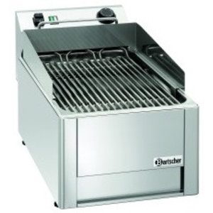 Bartscher Countertop Electric Steam Grill 280 x 445 mm, Chromed Plate, 4,08 kW, 400V