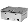 RedFox Countertop Gas Charbroiler 2x 312 x 483 mm, 2 Heating Zones, 8 kW