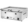 Bartscher Countertop Gas Charbroiler 2 Heating Zones, 8 kW