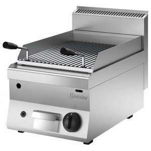Bartscher Countertop Gas Charbroiler 330 x 580 mm, 7 kW
