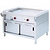 Diamond Gas Teppanyaki Griddle 2 Heating Zones, 14 kW on Cabinet Base