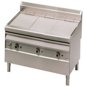 Diamond Gas Steam Grill 3 Heating Zones, 33600 kcal/h on Cabinet Base Diamond Gas Steam Grill 3 Heating Zones, 33600 kcal/h on Cabinet Base