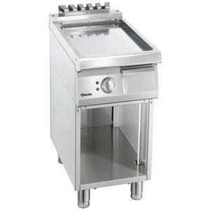 Bartscher Elektryczna płyta grillowa 320 x 445 mm, gładka, 5 kW, 400V na podstawie półotwartej