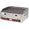 Diamond Countertop Gas Cast Iron Griddle Smooth, 2 Heating Zones, 6900 kcal/h
