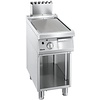 Bartscher Gazowa płyta grillowa 320 x 445 mm, ryflowana, 7 kW na podstawie półotwartej