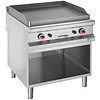 Diamond Gazowa płyta grillowa gładka, żeliwna, 13760 kcal/h na podstawie półotwartej