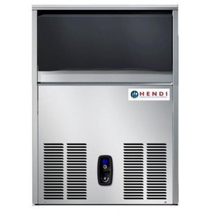 Hendi Air Cooled Ice Cube Maker 89 kg/24hr, 42 kg (2100 Cubes) Storage
