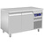 Diamond Double Door Refrigerated Table 260 L, from -2 °C to 8 °C, Side-Mounted Compressor, Ventilated