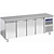 Diamond Refrigerated Table with 8 Drawers, GN 1/1, from -2 °C to 8 °C, Side-Mounted Compressor