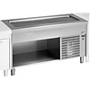 Diamond Freezer Table on open cupboard, GN 1/1, from -3 °C to -10 °C, Side-Mounted Compressor