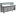 Diamond Stół do pizzy 3-drzwiowy z 3 szufladami 600x400 mm, z blatem granitowym i nadstawą 8 x GN 1/4, agregat z prawej strony