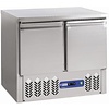 Diamond Double Door Freezer Table 240 L, from -20 °C to -10 °C, Bottom-Mounted Compressor