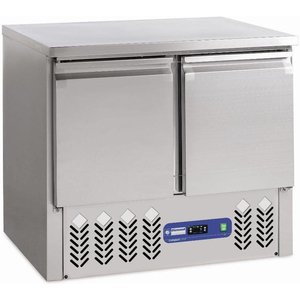 Diamond Double Door Freezer Table 240 L, from -20 °C to -10 °C, Bottom-Mounted Compressor Diamond Double Door Freezer Table 240 L, from -20 °C to -10 °C, Bottom-Mounted Compressor