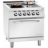 Bartscher Electric Cooker z 4 Hot Zones and Electric Oven GN 2/1, 21,6 kW Bartscher Electric Cooker z 4 Hot Zones and Electric Oven GN 2/1, 21,6 kW