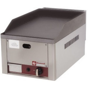 Diamond Countertop Gas Cast Iron Griddle Smooth, 3450 kcal/h Diamond Countertop Gas Cast Iron Griddle Smooth, 3450 kcal/h