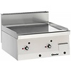 Bartscher Gazowa płyta grillowa 590 x 440 mm, gładka, 2 strefy grzewcze, 7,6 kW, nastawna