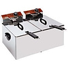 Diamond Frytownica elektryczna 2-komorowa nastawna 2 x 7 L, 6,4 kW