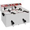 Diamond Frytownica elektryczna 2-komorowa nastawna 2 x 8 L, 7 kW z kranem spustowym Diamond Frytownica elektryczna 2-komorowa nastawna 2 x 8 L, 7 kW z kranem spustowym