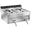 Saro 2-Tank Countertop Electric Fryer 2 x 9 L, 2 x 6 kW Saro 2-Tank Countertop Electric Fryer 2 x 9 L, 2 x 6 kW