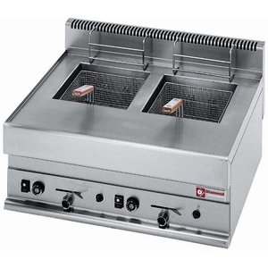 Diamond Frytownica gazowa 2-komorowa stacjonarna 2 x 8 L, 10850 Kcal/h Diamond Frytownica gazowa 2-komorowa stacjonarna 2 x 8 L, 10850 Kcal/h