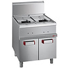 Diamond 2-Tank Gas Fryer 2 x 14 L, 21500 Kcal/h
