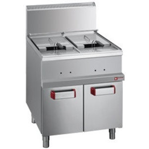 Diamond 2-Tank Gas Fryer 2 x 14 L, 21500 Kcal/h
