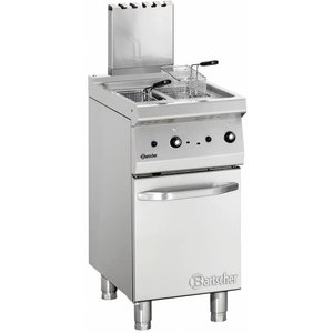 Bartscher Frytownica gazowa 2-komorowa stacjonarna, drzwi skrzydłowe 7 L, 11 kW Bartscher Frytownica gazowa 2-komorowa stacjonarna, drzwi skrzydłowe 7 L, 11 kW