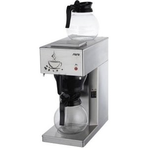 Saro Ekspres przelewowy z dwoma szklanymi dzbankami 1,8 L, 2,0 kW