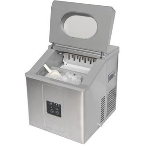 Saro Kostkarka do lodu ze zbiornikiem 15 kg/24h, zasobnik 1,2 kg, chłodzona powietrzem Saro Kostkarka do lodu ze zbiornikiem 15 kg/24h, zasobnik 1,2 kg, chłodzona powietrzem