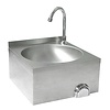 XXLselect Kitchen Knee Operated Wash Basin, 400x400x(h)450 mm