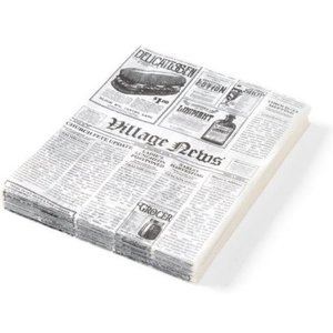 Hendi Papier pergaminowy - nadruk gazety 240x350 mm - opak. 500 szt. Hendi Papier pergaminowy - nadruk gazety 240x350 mm - opak. 500 szt.