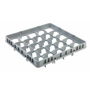 AmerBox Nadstawa do kosza na szkło 25 przegród / 500 x 500 x 75 mm, szara AmerBox Nadstawa do kosza na szkło 25 przegród / 500 x 500 x 75 mm, szara