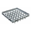 AmerBox Gray Dishwasher Glass Rack Extender 36 compartments / 500 x 500 x 75 mm